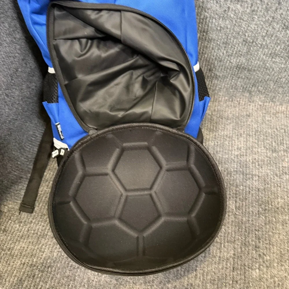 FIFA World Cup 2026 Soccer Backpack USA Blue NEW Ball Carrier Bag Cleat Pocket